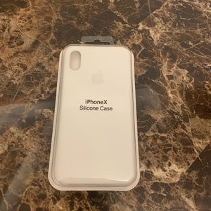 Apple Silicone Case For iPhones X and XS